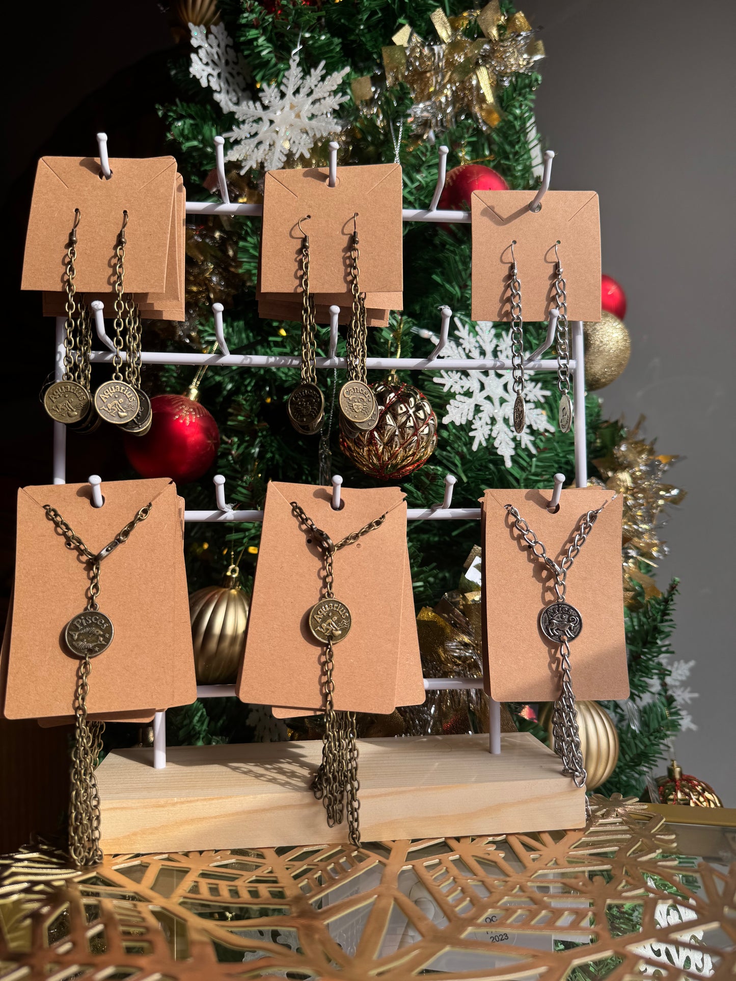 Zodiac Ring Earrings